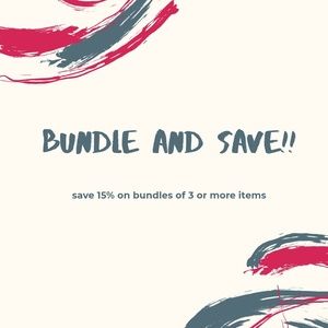 ✨Save 15% by bundling!!✨